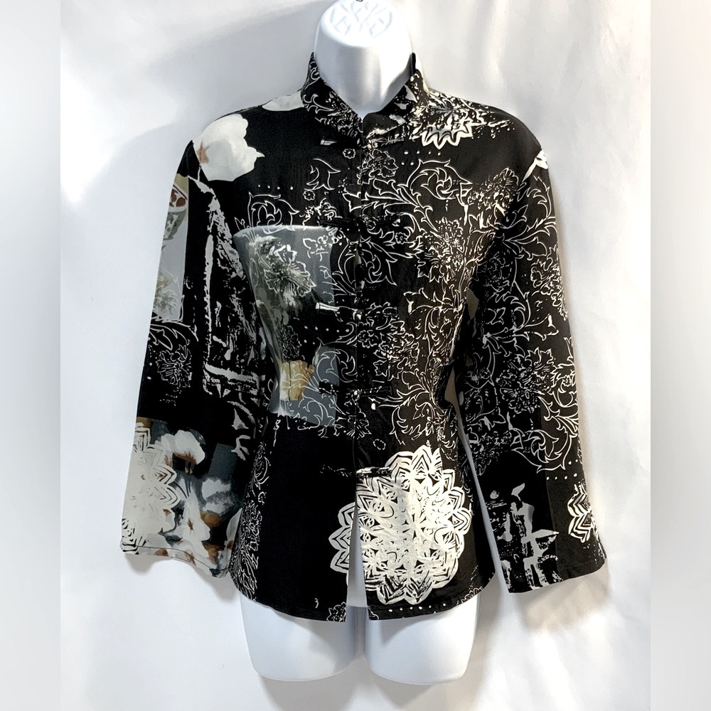 Ania.A Women’s Silk Print Blouse